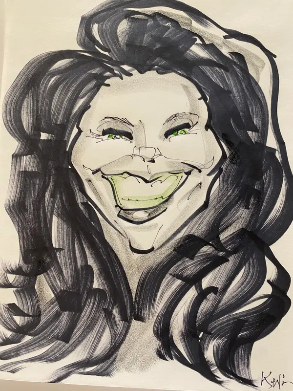 Black-n-White Caricatures gallery 4