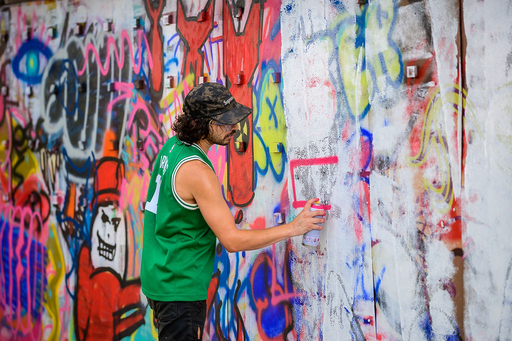Interactive Graffiti walls