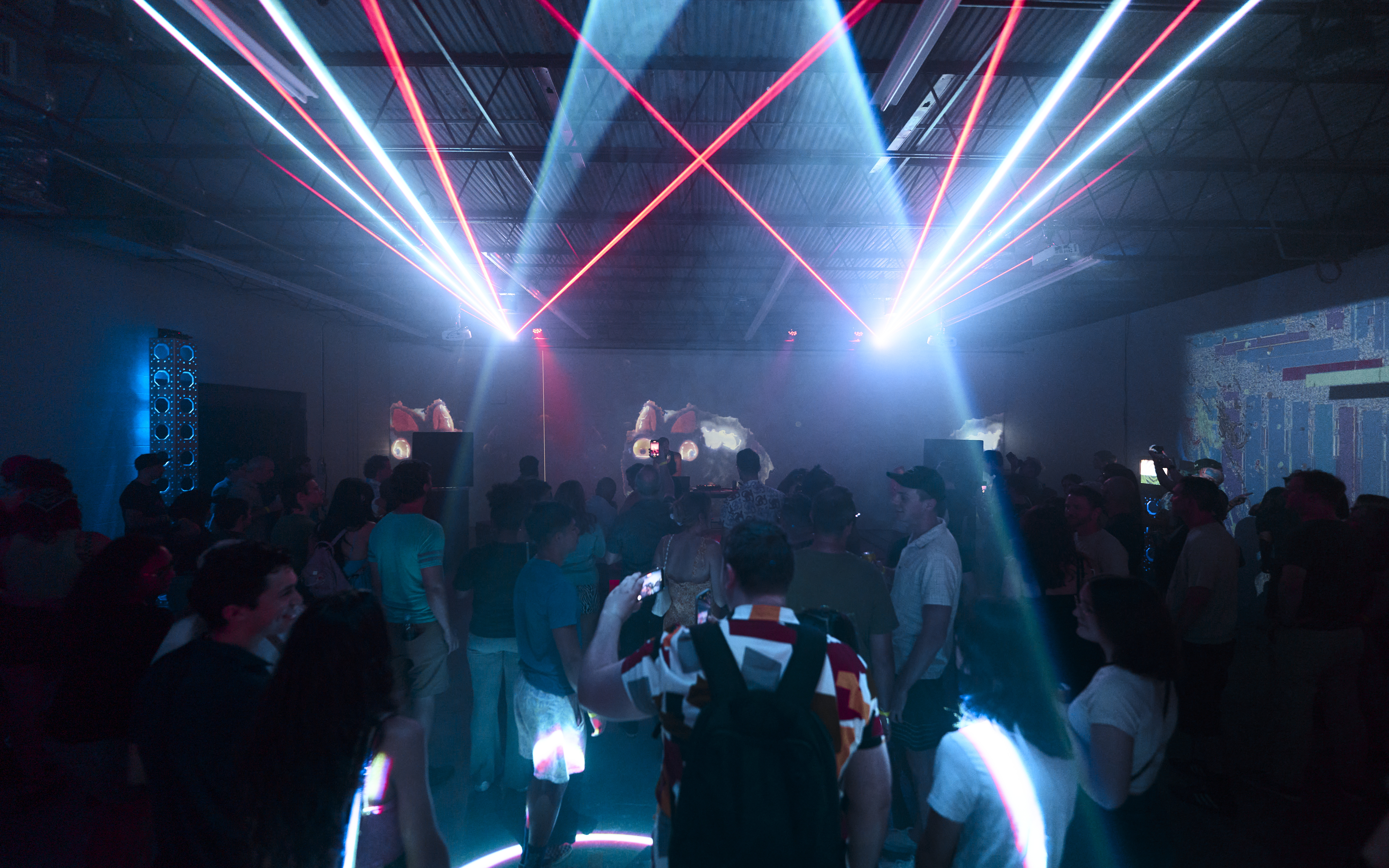 Overhead Lasers