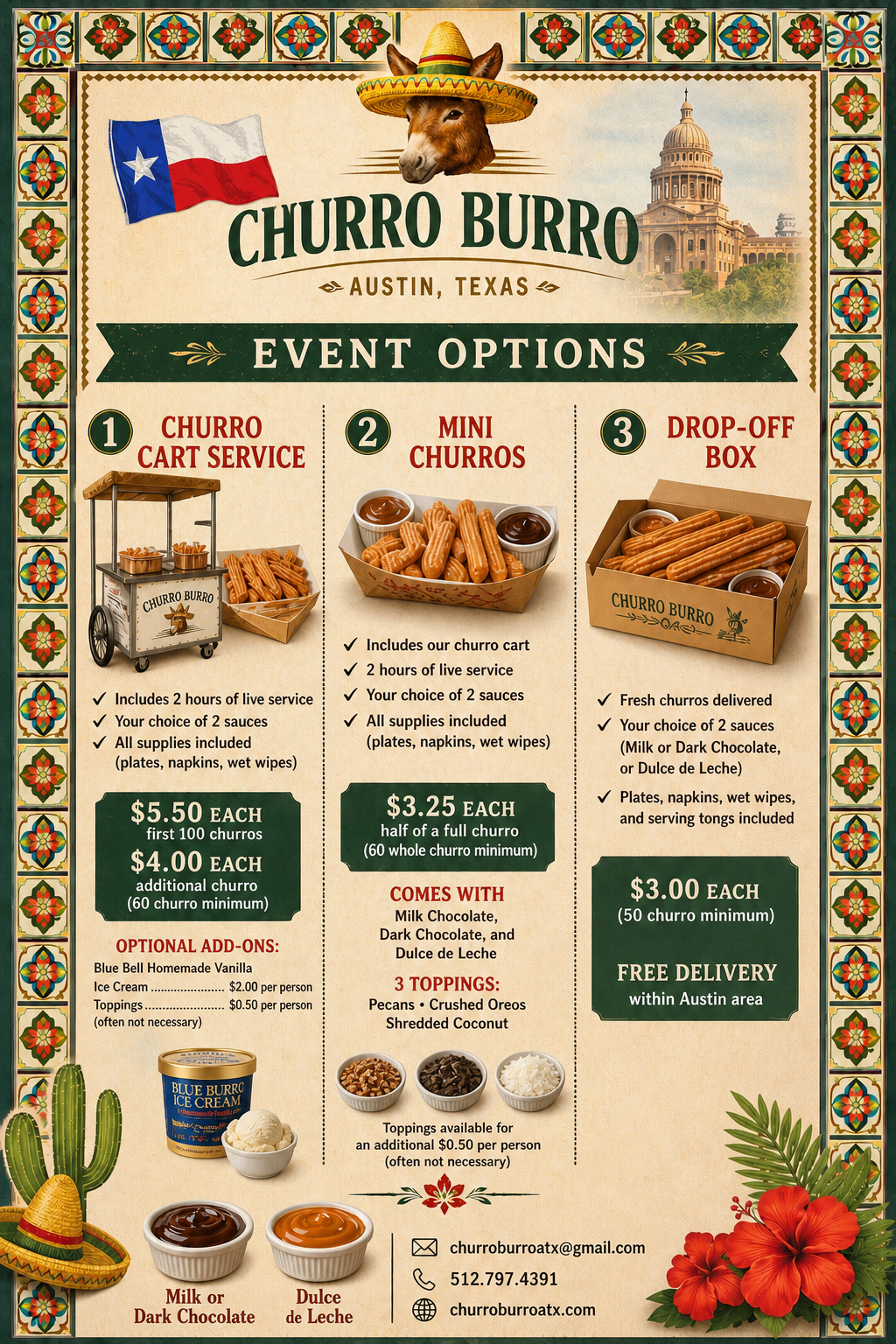 Churro Packages