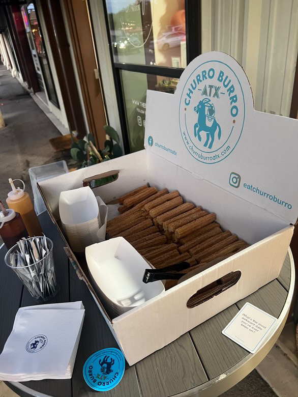 Churro Drop off